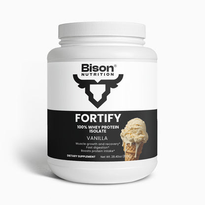 Fortify Advanced 100% Whey Protein Isolate (Vanilla)