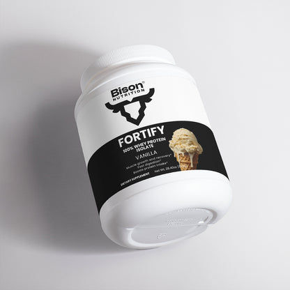 Fortify Advanced 100% Whey Protein Isolate (Vanilla)